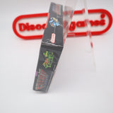 FZERO / F-ZERO - MADE IN JAPAN VERSION EARLY PRINT! NEW & Factory Sealed with Authentic V-Seam! (SNES Super Nintendo)