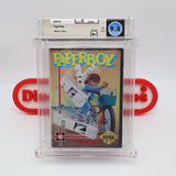 PAPERBOY / PAPER BOY (THE ORIGINAL!) POP 1 CLAMSHELL EARLY PRINT! WATA GRADED 9.8 B+! NEW & Factory Sealed with Authentic 3-Sided Seam! (Sega Genesis)