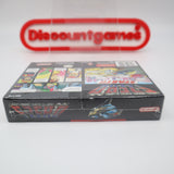 FZERO / F-ZERO - MADE IN JAPAN VERSION EARLY PRINT! NEW & Factory Sealed with Authentic V-Seam! (SNES Super Nintendo)
