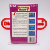 IMPOSSIBLE MISSION II 2 - S.E.I. VERSION - NEW & Factory Sealed! (NES Nintendo)
