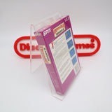 IMPOSSIBLE MISSION II 2 - S.E.I. VERSION - NEW & Factory Sealed! (NES Nintendo)