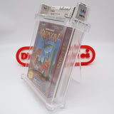 KARNOV - ROUND SEAL OF QUALITY - WATA GRADED 7.5 B+! NEW & Factory Sealed with Authentic H-Seam! (NES Nintendo)