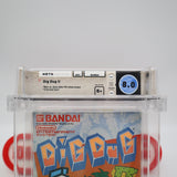 DIG DUG II / DIGDUG 2 - WATA GRADED 8.0 B+! NEW & Factory Sealed with Authentic H-Seam! (NES Nintendo)