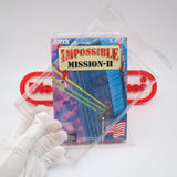 IMPOSSIBLE MISSION II 2 - S.E.I. VERSION - NEW & Factory Sealed! (NES Nintendo)