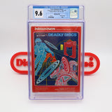 TRON: DEADLY DISCS - CGC GRADED 9.6 A++! NEW & Factory Sealed! (Intellivision)