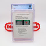 TRON: DEADLY DISCS - CGC GRADED 9.6 A++! NEW & Factory Sealed! (Intellivision)