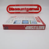 BATTLESHIP / BATTLE SHIP - NEW & Factory Sealed with Authentic H-Seam! (NES Nintendo)