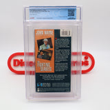 JOHN WAYNE: THE FIGHTING SEABEES - CGC GRADED 9.4 A+! NEW & Factory Sealed with Authentic H-Overlap Seam! (VHS)
