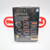 ALIEN 3 III - NEW & Factory Sealed with Authentic V-Overlap Seam! (Sega Genesis)
