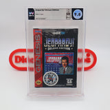JEOPARDY! DELUXE EDITION - TOP OF THE PSA POP 1! WATA GRADED 9.8 A++! NEW & Factory Sealed with Authentic 3-Sided Seam! (Sega Genesis)