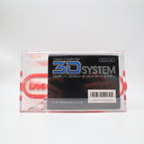 3D / 3-D SYSTEM ACCESSORY - VGA GRADED 90 MINT GOLD! BRAND NEW! (NES Nintendo Famicom)