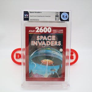 SPACE INVADERS - WATA GRADED 9.4 A++! NEW & Factory Sealed! (Atari 2600)