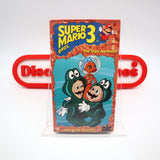 SUPER MARIO BROTHERS 3: THE UGLY MERMAID & DO THE KOOPA - NEW & Factory Sealed with Authentic H-Overlap Seam! (VHS)