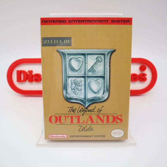 THE LEGEND OF ZELDA III 3: OUTLANDS - NEW & Factory Sealed! (NES Nintendo)