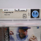 TRIPLE PLAY 99 / 1999 BAEBALL - WATA GRADED 9.4 A+! NEW & Factory Sealed! (PS1 PlayStation 1)