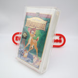 WALT DISNEY MASTERPEICE: BAMBI - CAS GRADED 75+! NEW & Factory Sealed with Authentic 3-Sided Seam! (VHS)