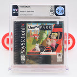 THEME PARK - WATA GRADED 9.8 A+! NEW & Factory Sealed! (PS1 PlayStation 1)