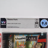 THEME PARK - WATA GRADED 9.8 A+! NEW & Factory Sealed! (PS1 PlayStation 1)
