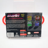 ARKANOID: DO DOH IT AGAIN - NEW & Factory Sealed with Authentic V-Seam! (SNES Super Nintendo)