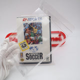 FIFA INTERNATIONAL SOCCER - NEW & Factory Sealed with Authentic V-Overlap Seam! (Sega Genesis)
