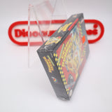 THE INCREDIBLE CRASH DUMMIES - NEW & Factory Sealed with Authentic V-Seam! (SNES Super Nintendo)