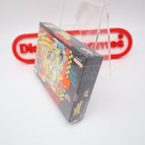 THE INCREDIBLE CRASH DUMMIES - NEW & Factory Sealed with Authentic V-Seam! (SNES Super Nintendo)