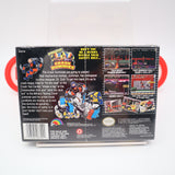 THE INCREDIBLE CRASH DUMMIES - NEW & Factory Sealed with Authentic V-Seam! (SNES Super Nintendo)