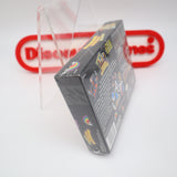 THE INCREDIBLE CRASH DUMMIES - NEW & Factory Sealed with Authentic V-Seam! (SNES Super Nintendo)