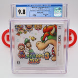 MARIO & LUIGI RPG 3 DX (Japanese Version!) CGC GRADED 9.8 A++! NEW & Factory Sealed! (Nintendo 3DS)