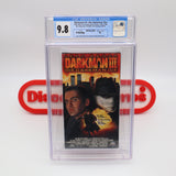 DARKMAN III 3: DIE DARKMAN DIE - CGC GRADED 9.8 A+! NEW & Factory Sealed with Authentic V-Overlap Seam! (VHS)