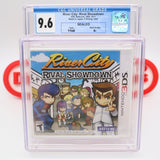 RIVER CITY RANSOM: RIVAL SHOWDOWN - CGC GRADED 9.6 A+! NEW & Factory Sealed! (Nintendo 3DS)