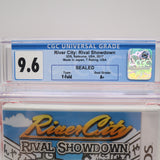 RIVER CITY RANSOM: RIVAL SHOWDOWN - CGC GRADED 9.6 A+! NEW & Factory Sealed! (Nintendo 3DS)