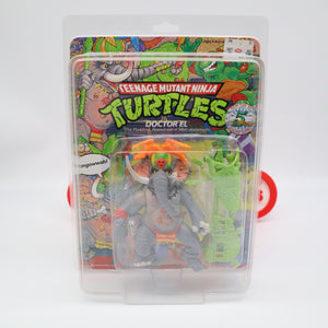 DR. / DOCTOR EL - 1992 PLAYMATES - NEW Authentic & Factory Sealed + CASE! (MOC Vintage TMNT Figure)