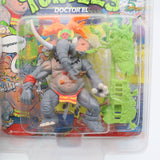 DR. / DOCTOR EL - 1992 PLAYMATES - NEW Authentic & Factory Sealed + CASE! (MOC Vintage TMNT Figure)