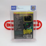 GALAGA: DEMONS OF DEATH - ROUND SOQ! PSA / WATA GRADED 8.0 B! NEW & Factory Sealed with Authentic H-Seam! (NES Nintendo)