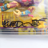 KEVIN EASTMAN AUTOGRAPHED - MUTAGEN MAN - 1990 PLAYMATES - NEW Authentic & Factory Sealed + CASE! (MOC Vintage TMNT Figure)