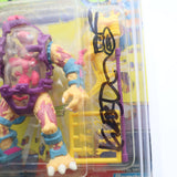 KEVIN EASTMAN AUTOGRAPHED - MUTAGEN MAN - 1990 PLAYMATES - NEW Authentic & Factory Sealed + CASE! (MOC Vintage TMNT Figure)