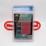 PICTIONARY: THE GAME OF VIDEO QUICK DRAW - CGC GRADED 9.4 A+! NEW & Factory Sealed with Authentic H-Seam! (NES Nintendo)