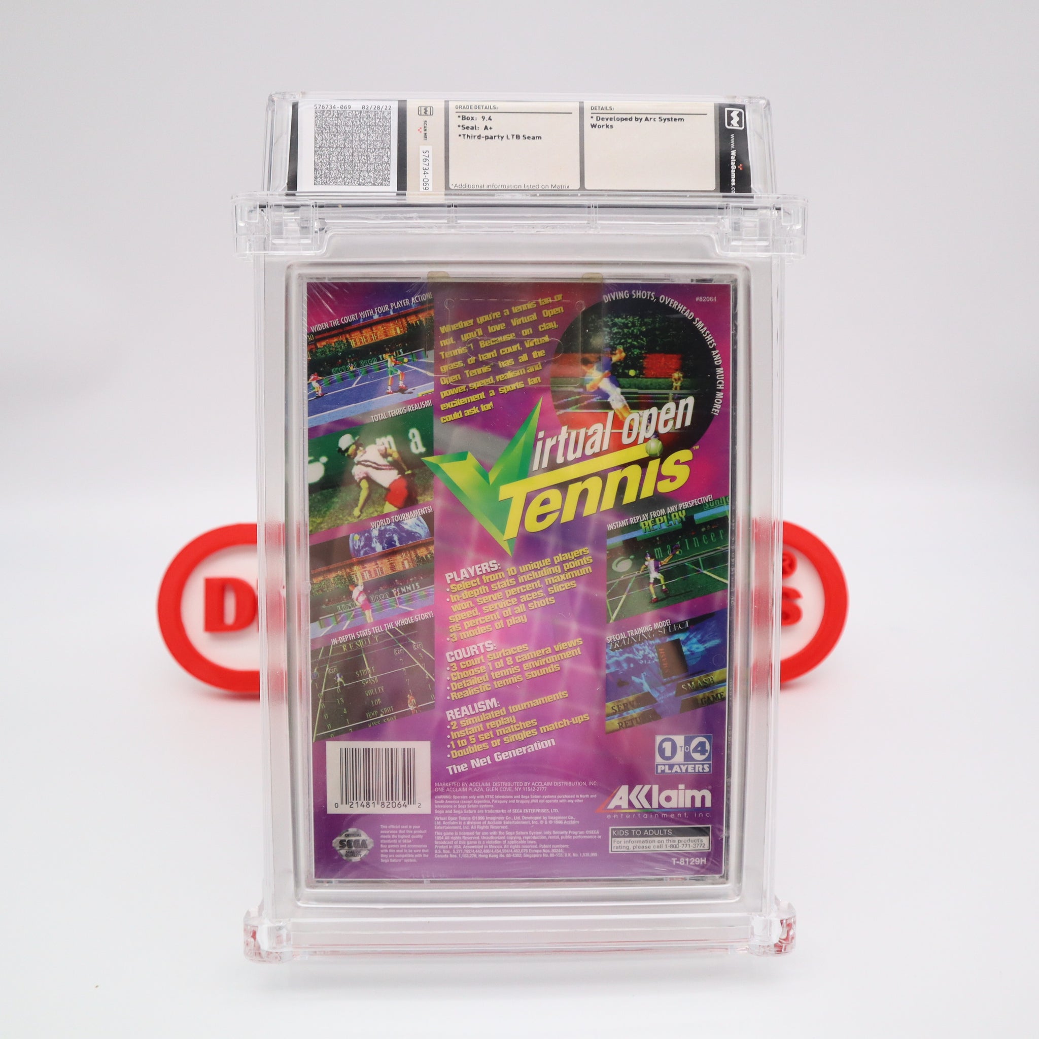 VIRTUAL OPEN TENNIS SEGA SATURN RE.. | Köp från arkadnu på (682980160