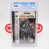 BATTLE MONSTERS - CGC GRADED 9.8 A+! NEW & Factory Sealed! (Sega Saturn)