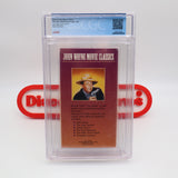 JOHN WAYNE: MOVIE CLASSICS VOLUME II 2 - CGC GRADED 9.4 A+! NEW & Factory Sealed with Authentic H-Overlap Seam! (VHS)