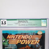 NINTENDO POWER ISSUE #74 - DONKEY KONG LAND COVER / EARTHBOUND INSERT - CGC GRADED 3.5