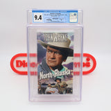 JOHN WAYNE: NORTH TO ALASKA - CGC GRADED 9.4 A+! NEW & Factory Sealed with Authentic V-Overlap Seam! (VHS)
