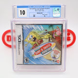 SPONGEBOB'S SURF & SKATE ROADTRIP - HIGHEST GRADED 10 A+! NEW & Factory Sealed! (Nintendo DS)