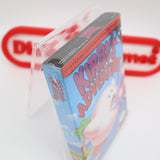 KIRBY'S ADVENTURE - USA VERSION! NEW & Factory Sealed with Authentic H-Seam! (NES Nintendo)