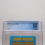 JOHN WAYNE: RANDY RIDES ALONE - CGC GRADED 9.4 A+! NEW & Factory Sealed with Authentic V-Overlap Seam! (VHS)
