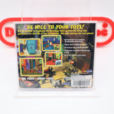 TOY COMMANDER - NEW & Factory Sealed with Authentic Y-Fold Seal! (Sega Dreamcast)