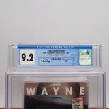 JOHN WAYNE: THE DAWN RIDER - CGC GRADED 9.2 A! NEW & Factory Sealed with Authentic V-Overlap Seam! (VHS)