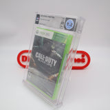 CALL OF DUTY: BLACK OPS (1st PRINT) - WATA GRADED 9.2 A+! NEW & Factory Sealed! (XBox 360)