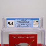 THE FLASH: THE ULTIMATE AVENGER - CGC GRADED 9.4 A+! NEW & Factory Sealed with Authentic H-Overlap Seam! (VHS)